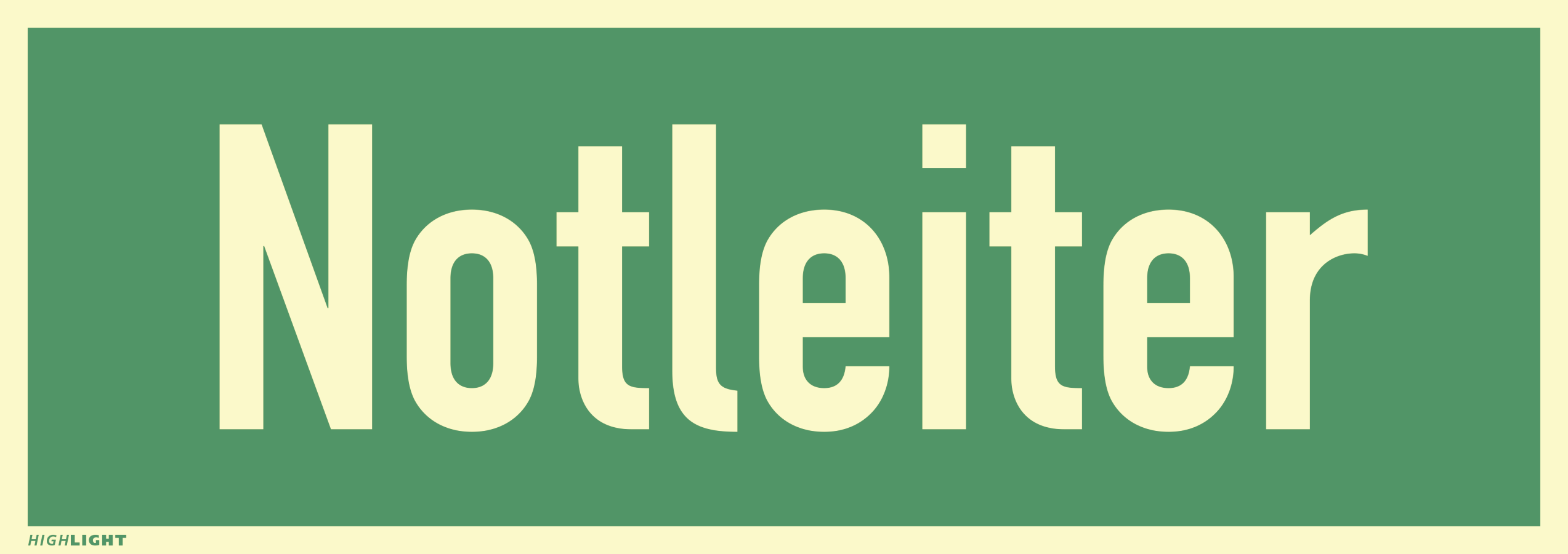 Notleiter, Rettungszeichen, 297 x 105 mm, Kunststoff