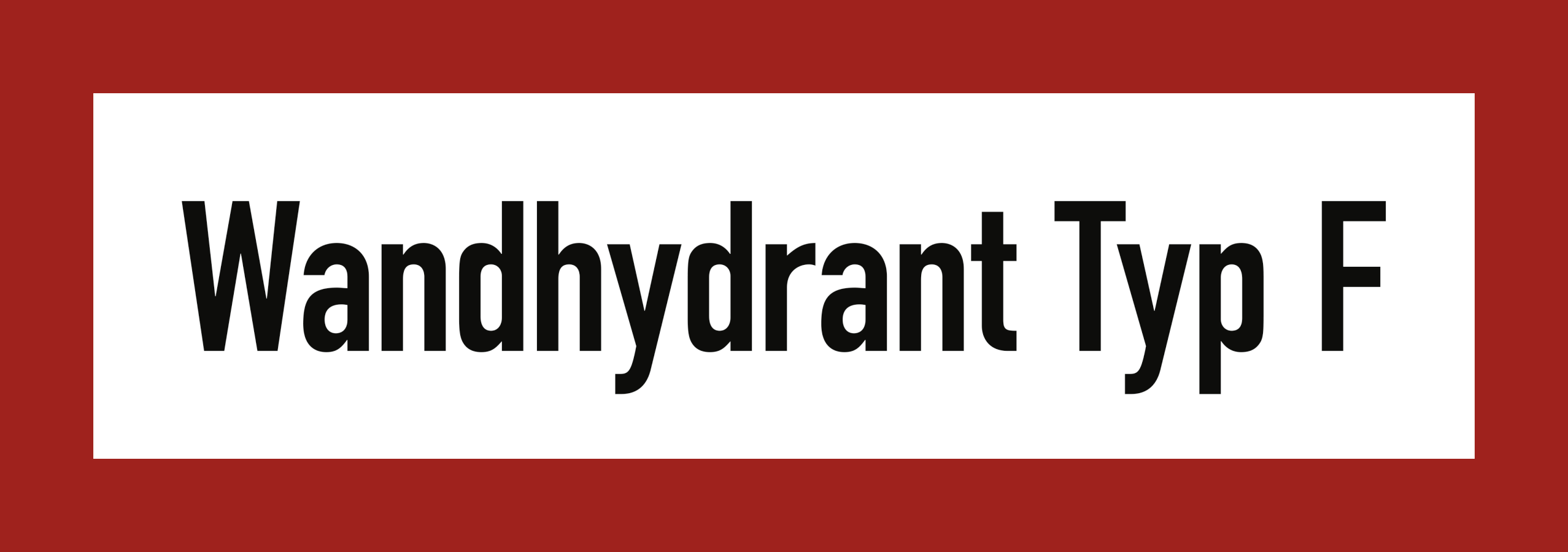Hydranten & Löschwasser – Brandschutzzeichen