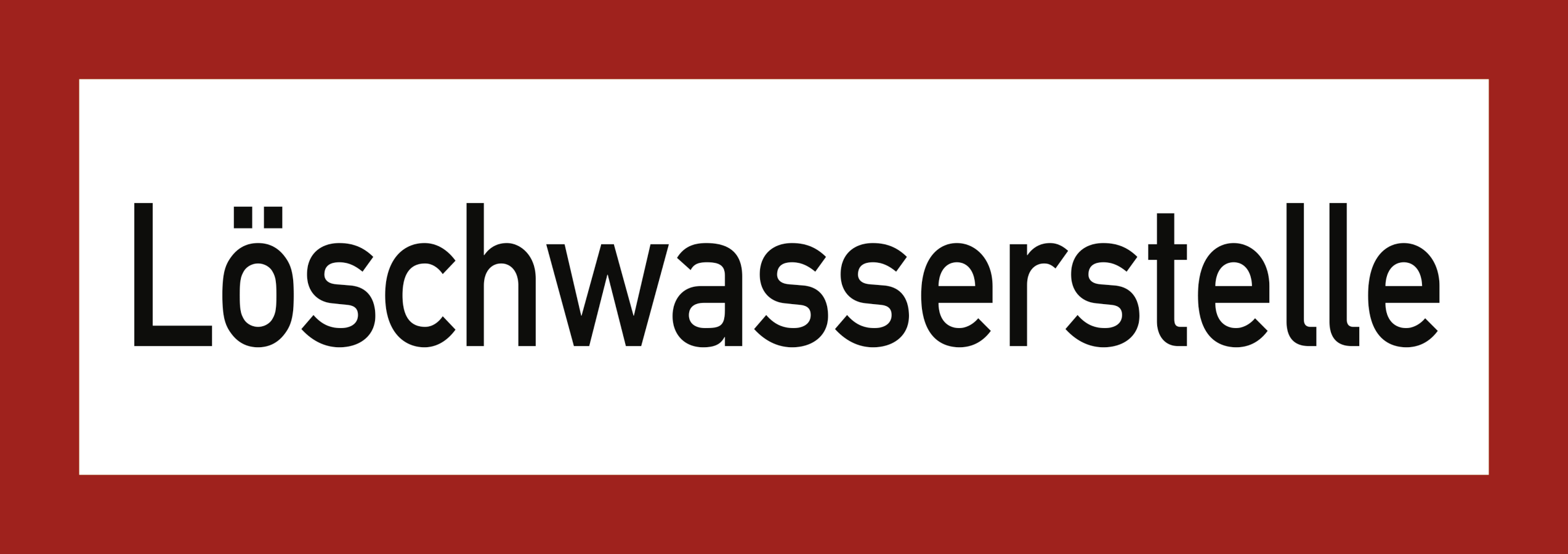 Löschwasserstelle, Brandschutzzeichen, DIN 4066