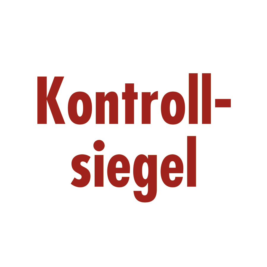 Kontrollsiegel, Dokumentenfolie, Ø 30 mm